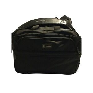 Travelpro WalkAbout 3 Black Ballistic Nylon Shoulder Bag Travel Carry On Tote